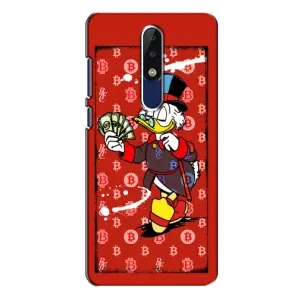 Чехли для Нокіа 5.1 Плюс (Х5) - Scrooge MagDag (PREMIUMPrint) (Scrooge MagDag)
