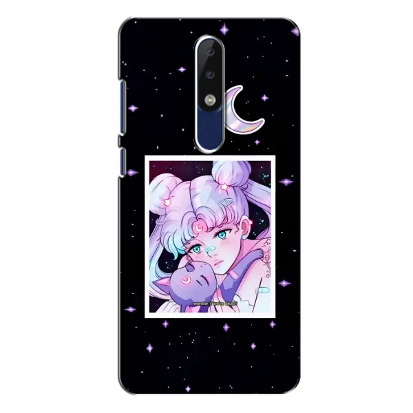 Чехол с принтом «Сейлор Мун» для Nokia 5.1 Plus (X5)
