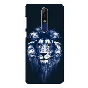 Чехол со Львом для Nokia 5.1 Plus (X5) (VPrint)