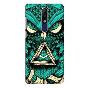 Чехол с птицами на Nokia 5.1 Plus (X5) (VPrint)