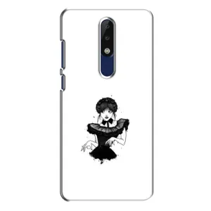 Чохли Венсдей на Nokia 5.1 Plus (X5) Уенсдей (AlphaPrint) (танець Венздей)