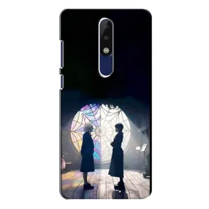 Чохли Венсдей на Nokia 5.1 Plus (X5) Уенсдей (AlphaPrint) (Венздей та Інід)