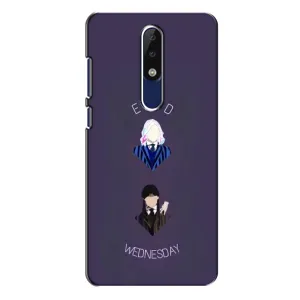 Чохли Венсдей на Nokia 5.1 Plus (X5) Уенсдей (AlphaPrint) (Венздей і подруга)