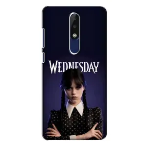 Чохли Венсдей на Nokia 5.1 Plus (X5) Уенсдей (AlphaPrint) (Wednesday)