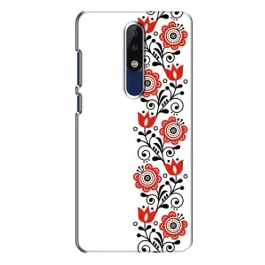 Чохол для Патріота України Nokia 5.1 Plus (X5) - (AlphaPrint) (Яскрава вишиванка)