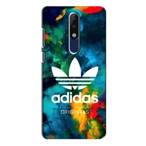 Чехлы Адидас для Nokia 5.1 Plus (X5) (AlphaPrint)