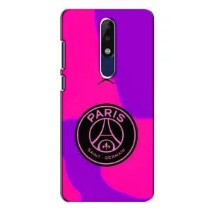 Чохли PSG для Nokia 5.1 Plus (X5) (AlphaPrint) (яскравий ПСЖ)