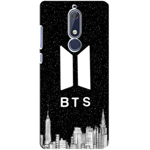 Чехлы BTS для Nokia 5 2018, 5.1 (AlphaPrint) (БТС Лого)