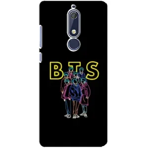 Чехлы BTS для Nokia 5 2018, 5.1 (AlphaPrint) (BTS стайл)