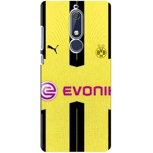 Чехлы для Nokia 5 2018, 5.1 (VPrint) - Футбольные клубы (BVB)