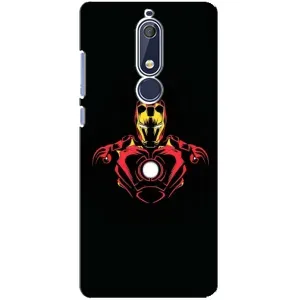 Чехлы с героями Марвел Nokia 5 2018, 5.1 (VPrint) (Человек железный)