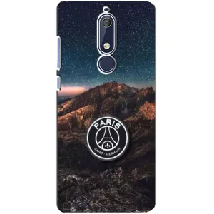 Чехлы PSG для Nokia 5 2018, 5.1 (AlphaPrint) (ФК ПСЖ)