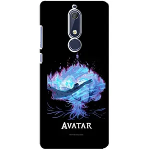Чехлы с фильма АВАТАР для Nokia 5 2018, 5.1 (AlphaPrint) (фон Аватар)
