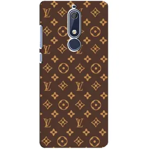Чехлы Луи Витон для Nokia 5 2018, 5.1 (AlphaPrint - LOUIS VUITTON) (фон LOUIS VUITTON)