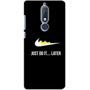 Чехол с Симпсонами для Nokia 5 2018, 5.1 (VPrint) (Гомер Later)