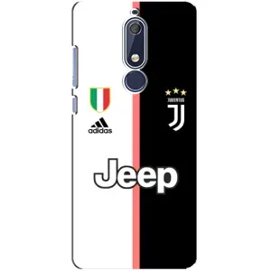 Чехлы для Nokia 5 2018, 5.1 (VPrint) - Футбольные клубы (Juventus)