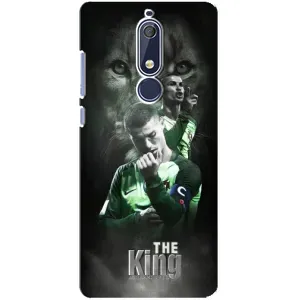 Чехол Криштиану Роналду для Nokia 5 2018, 5.1 (AlphaPrint) (Криштиано Лев)