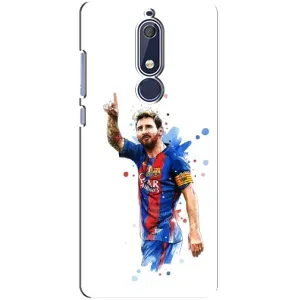 Чехлы Месси для Nokia 5 2018, 5.1 (AlphaPrint) (Лео Месси)