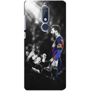Чехлы Месси для Nokia 5 2018, 5.1 (AlphaPrint) (Lionel Messi)