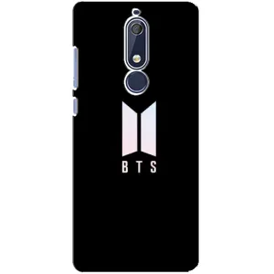 Чехлы BTS для Nokia 5 2018, 5.1 (AlphaPrint) (Лого BTS)
