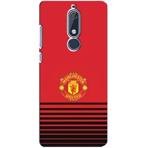 Чехол Манчестер Юнайтед для Нокиа 5 2018, 5.1 (AlphaPrint) (manchester united)