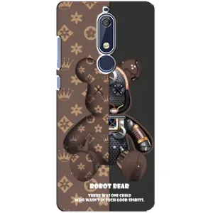Крутые Чехлы Луи Виттон для Nokia 5 2018, 5.1 (AlphaPrint) (Медведь Луи Витон)