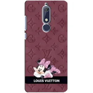 Чехол Disney Mouse Nokia 5 2018, 5.1 (PREMIUMPrint) (Mikki LV)