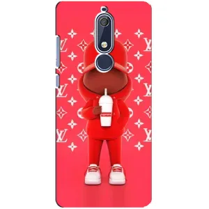 Крутые Чехлы Луи Виттон для Nokia 5 2018, 5.1 (AlphaPrint) (Модный стиль)
