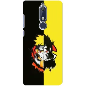 Naruto Anime Чехлы для Нокиа 5 2018, 5.1 (AlphaPrint) (Наруто-Итачи)
