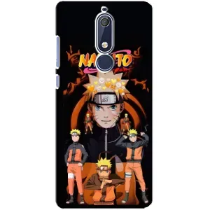 Naruto Anime Чехлы для Нокиа 5 2018, 5.1 (AlphaPrint) (Наруто из Аниме)