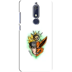 Naruto Anime Чехлы для Нокиа 5 2018, 5.1 (AlphaPrint) (Наруто Курама)