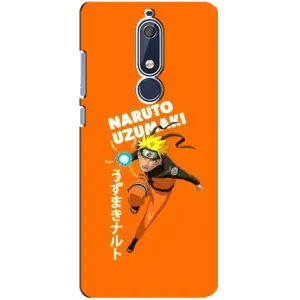 Naruto Anime Чехлы для Нокиа 5 2018, 5.1 (AlphaPrint) (Наруто узумаки)