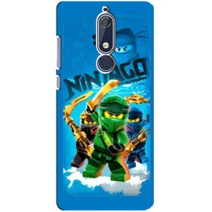 Чехлы с тематикой Киберспорт для Nokia 5 2018, 5.1 (VPrint) (Ninjago)
