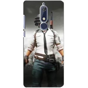 Чехол PUBG для Нокиа 5 2018, 5.1 (AlphaPrint) (Пабг мен)