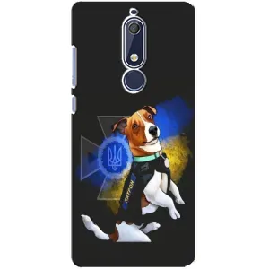 Чехлы с картинкой собаки Патрон для Nokia 5 2018, 5.1 (AlphaPrint) (Патрон собачка)