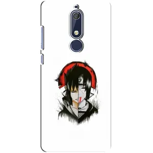 Чехлы на тему: Итачи Учиха для Nokia 5 2018, 5.1 (AlphaPrint) (разный Итачи)