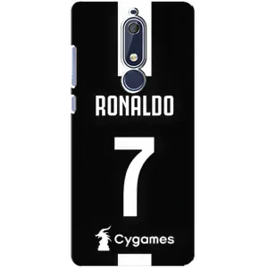 Чехол Криштиану Роналду для Nokia 5 2018, 5.1 (AlphaPrint) (RONALDO 7)