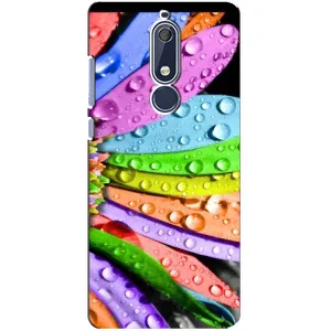 Чехлы (ART) Цветы на Nokia 5 2018, 5.1 (VPrint) (Семицветик)
