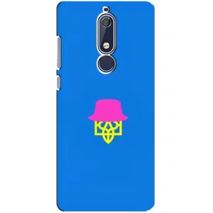 Чехлы для Nokia 5 2018, 5.1 Укр. Символика (AlphaPrint) (Шапка на гербу)