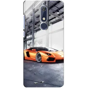 Чехлы с Машинами на Нокиа 5 2018, 5.1 (VPrint) (Sport Car)