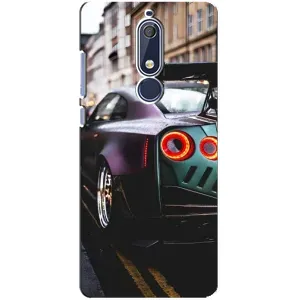 Чехлы с Машинами на Нокиа 5 2018, 5.1 (VPrint) (Тачка)