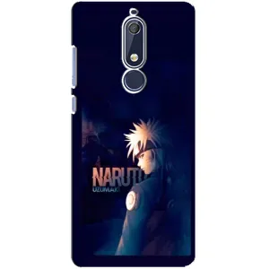 Naruto Anime Чехлы для Нокиа 5 2018, 5.1 (AlphaPrint) (тень Наруто)