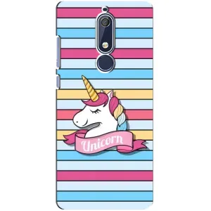 Чехол с принтом «Unicorn» для Nokia 5.1 (2018)