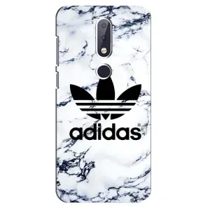 Чохол з принтом «Адідас на мраморі» для Nokia 6.1 Plus