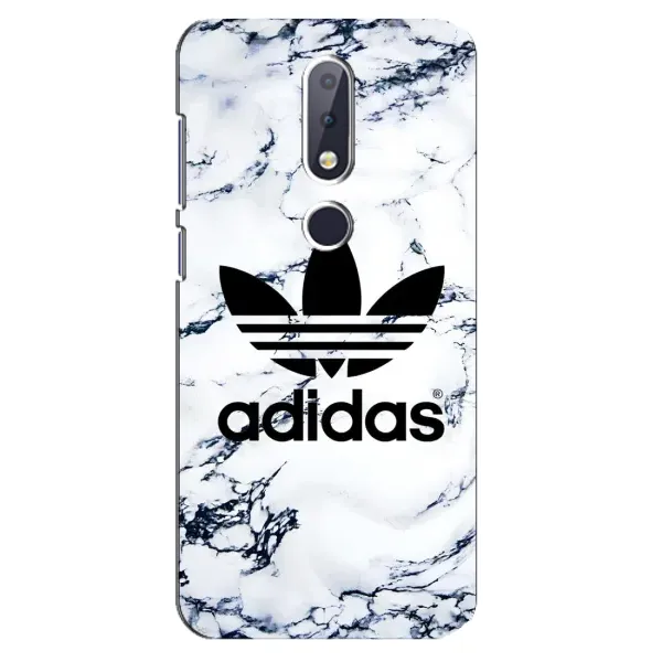 Чохол з принтом «Адідас на мраморі» для Nokia 6.1 Plus Чохол з принтом «Адідас на мраморі» для Nokia 6.1 Plus