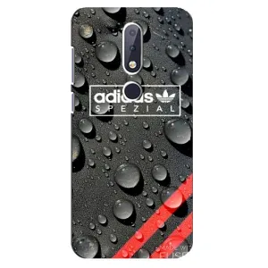 Чохол з принтом «Адидас прінт» для Nokia 6.1 Plus