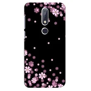 Чехол с принтом «Цветочки маленькие» для Nokia 6.1 Plus