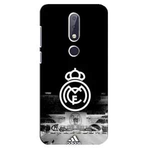 ФК Реал Мадрид чохли для Nokia 6.1 Plus (AlphaPrint) (емблема Реал Мадрид)