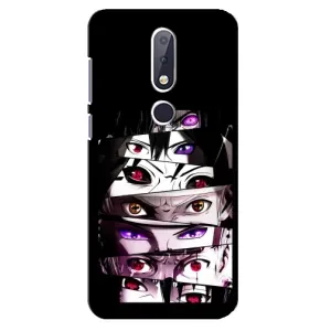 Чехлы Персонажи Аниме Наруто для Nokia 6.1 Plus (AlphaPrint)