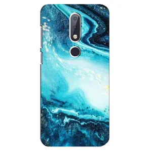 Мраморний чехол на Nokia 6.1 Plus (VPrint)